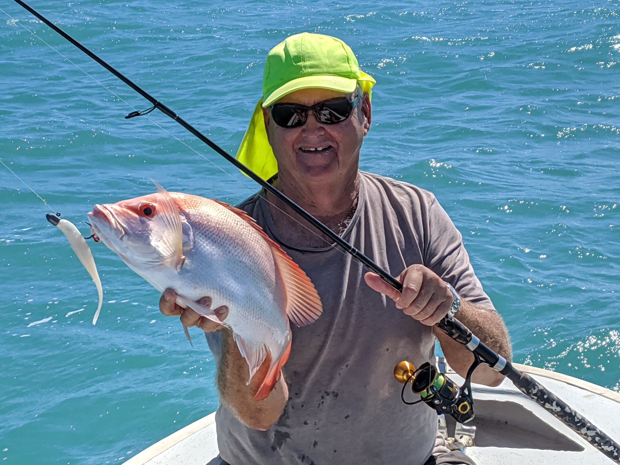 table fish caught on a Australian sportfishing charter trip