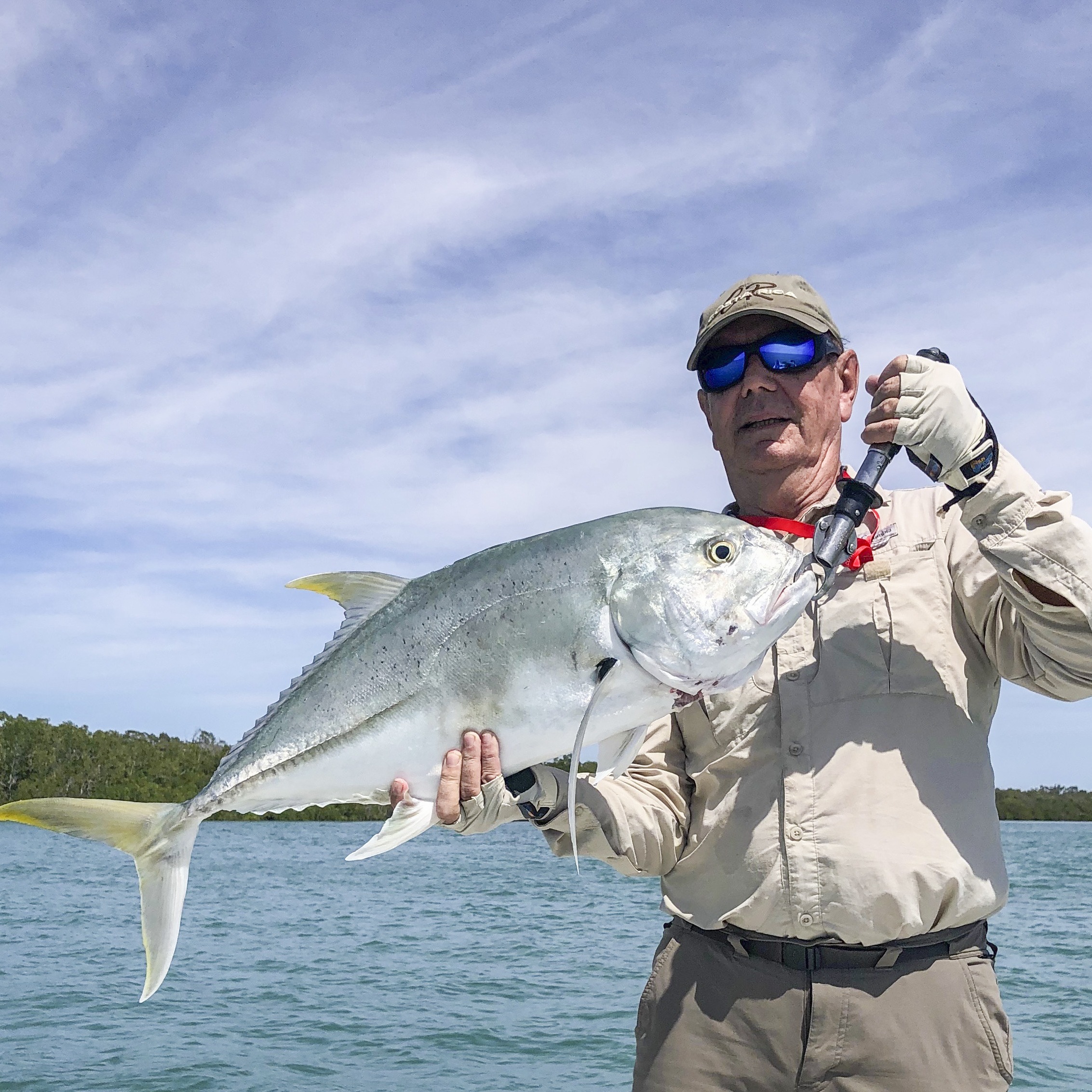 Fishing Trevelly with Australian Sportfishing Charters NT and Cairns