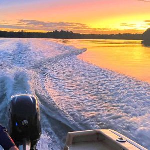 Australian Sportfishing Charters motoring to the fishing grounds Arnhem Land