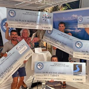 Port Douglas marlin Challenge Winners 2025 - Wild Turkey and Capt Dan Bergamo